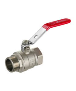 Fireflow Male x Female Red Handle Lever Ball Valve BSP
